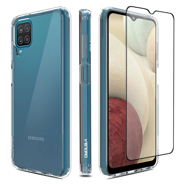 Clear Case For Samsung Note 20 9 8 S21 S20 FE Ultra S9 S10 Plus,Screen Protector