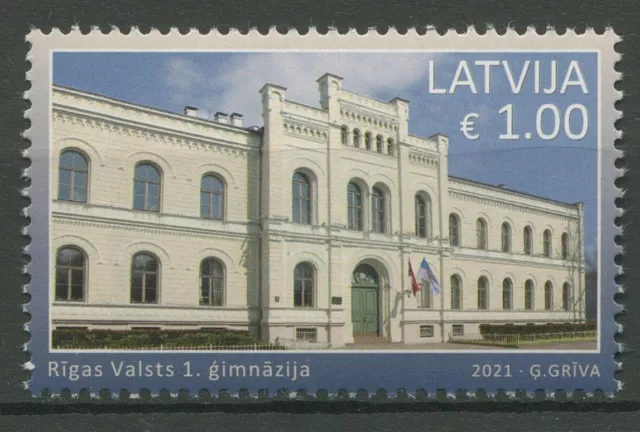 Lettland 2021 Staatsgymnasium Riga 1136 postfrisch