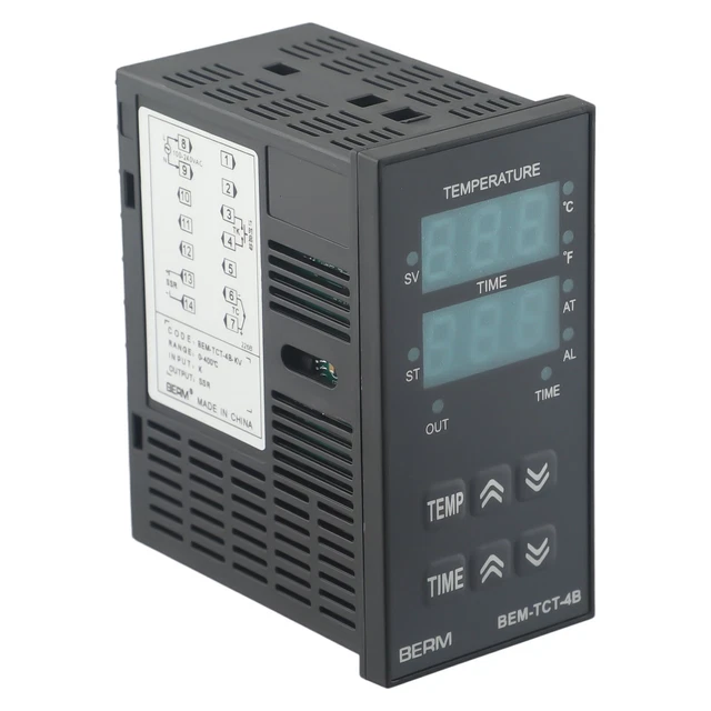 Kit PID Temperatura 0-400°C SSR Termocoppia K Kit Controllore Temperatura PID Termocoppia - Preciso Per Fai Da Te Relè SSR - Foto 7