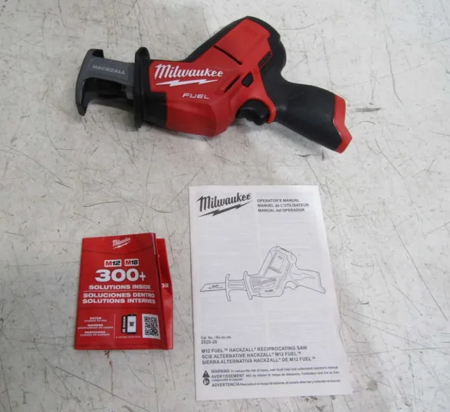 Milwaukee M12 Fuel HACKZALL Reciprocating Saw (Tool Only) 2520-20