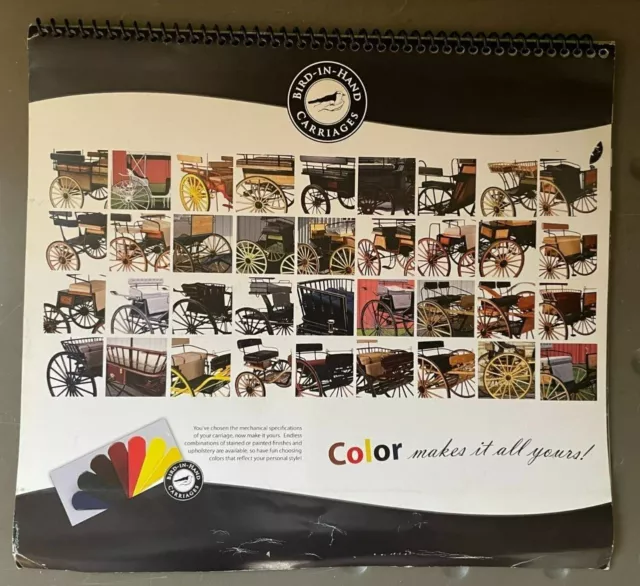 DRIVING HORSE DRAWN Calendar BirdInHand Carriages 2012 Beautiful