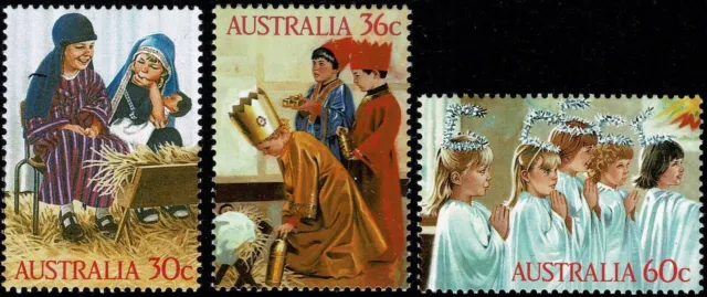 Australia 1986 Christmas set SG 1040-1042 MNH mint *COMBINED POSTAGE*