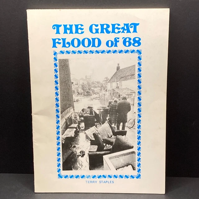 Die große Flut von 68 Taschenbuch Frottee Heftklammern Keynsham Kauen Bad Bristol 1989