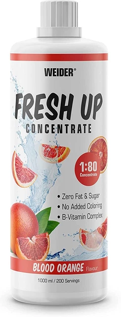 Bebida vitamínica fresca Weider 1000 ml naranja sangre [MHD 02/23] 2