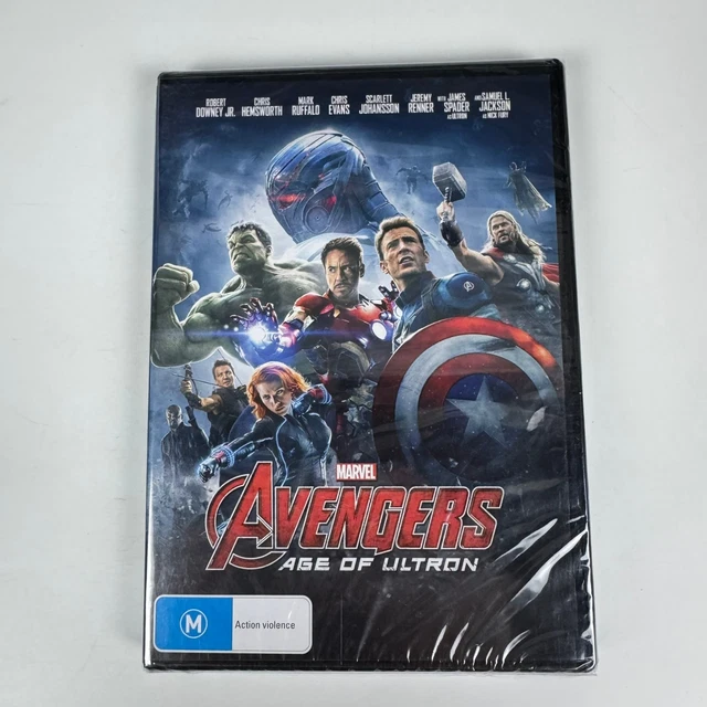 MARVEL AVENGERS AGE of Ultron (DVD 2015) Robert Downey Jr Region 4 new ...