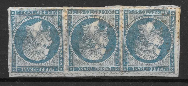 France Levant Romania Po 5085 (Galati) On 20 C Strip