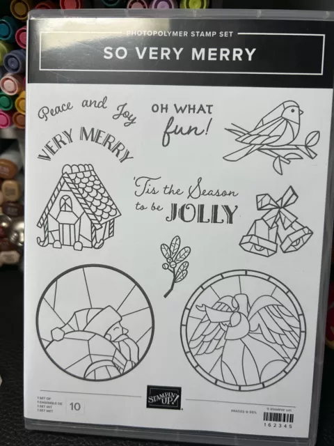 Stampin Up! So Very Merry Stamp Set