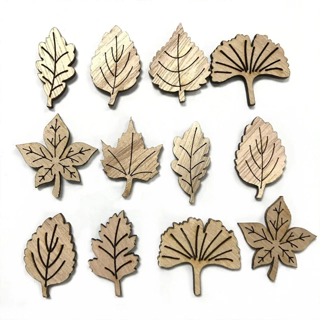 100 pz fogli cartoni animati piastra di legno fai da te artigianato materiale da pittura fogli di legno antichi M