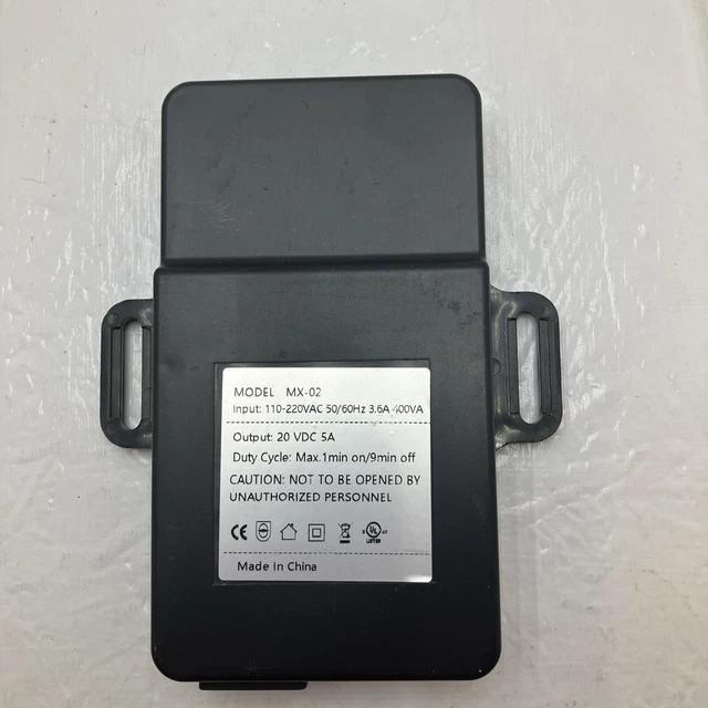 Control Box Model MX-02 110-220VAC 50/60HZ 3.6A 400VA / 20VDC 5A MXKZH06-V1.2.2