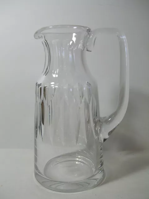 Baccarat France Art Glass D’Assas Crystal Pitcher Carafe