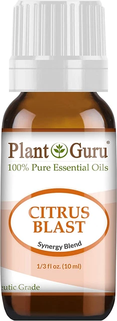 Citrus Blast Essential Oil Blend 10 ml 100% Pure Therapeutic Grade Undiluted