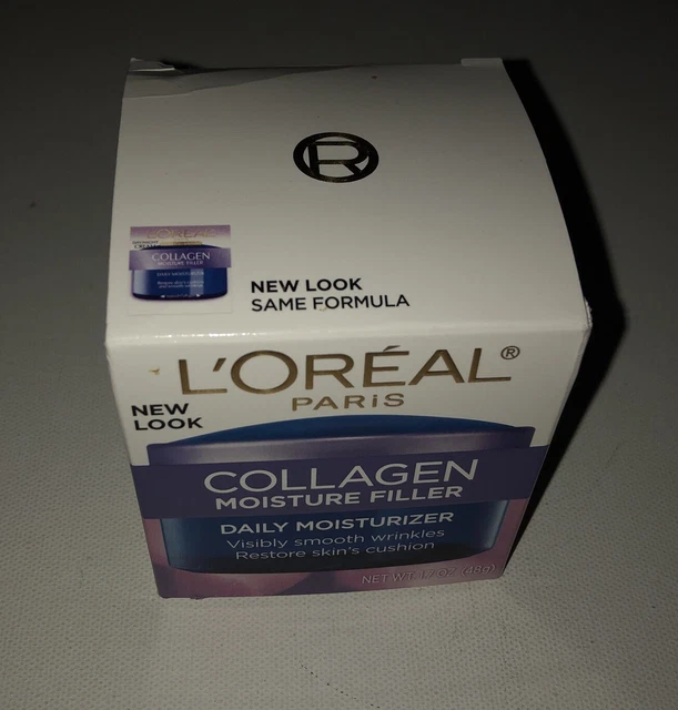 Loreal Paris Collagen Moisture Filler Daily Moisturizer Skin Cream 1.7 oz