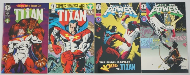 Will To Power #1-12 VF/NM complete series +comics greatest world + titan special 2