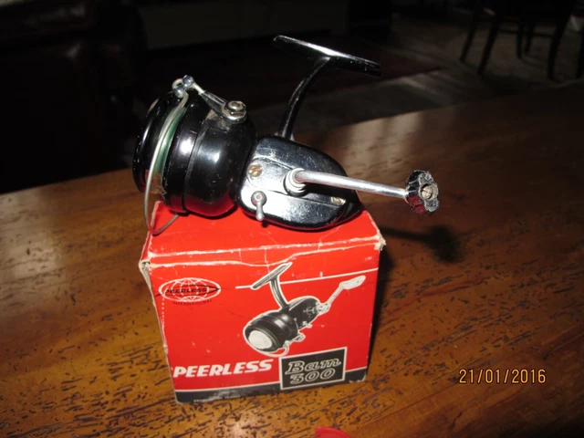 Moulinet De Pêche Ancien Perless Bam – France, Lancer, Truite, état Correct