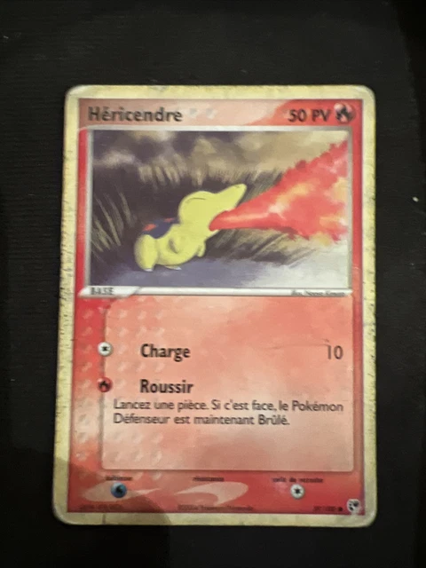 Carte Pokémon COMMUNE Héricendre 59/100 EX Tempête de Sable Bloc EX FR