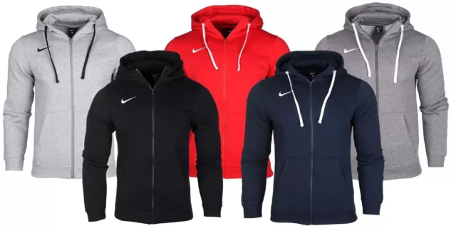 Nike Sweat à capuche Park 20 Fleece pour enfant avec fermeture éclair sur...