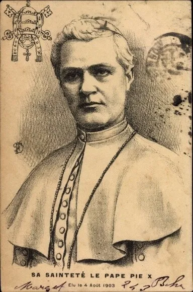 Künstler Ak Papst Pius X., Giuseppe Melchiorre Sarto, Portrait - 10206163