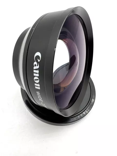 Canon Wide-Converter WD-58 0,7 x 58 Foto Lens Kamera Objektiv Adapter Konverter