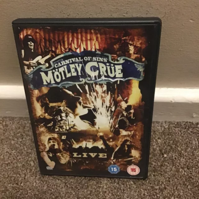 Motley Crue Carnival Of Sins Dvd