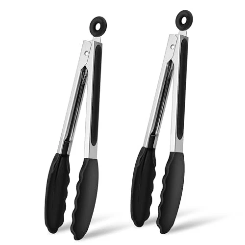 Lot De 6 Pinces à Escargot Inox – 15 Cm – Pour Plats, Poêlons Et Coquilles