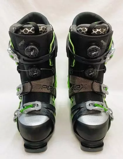 APEX MEN S XP Antero Snow Ski Boots Green Black Sz 10 NEW 785.00