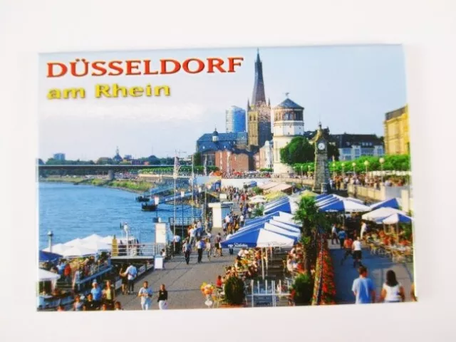 Düsseldorf Rhine Fridge Photo Magnet,Germany,Travel Souvenir,New