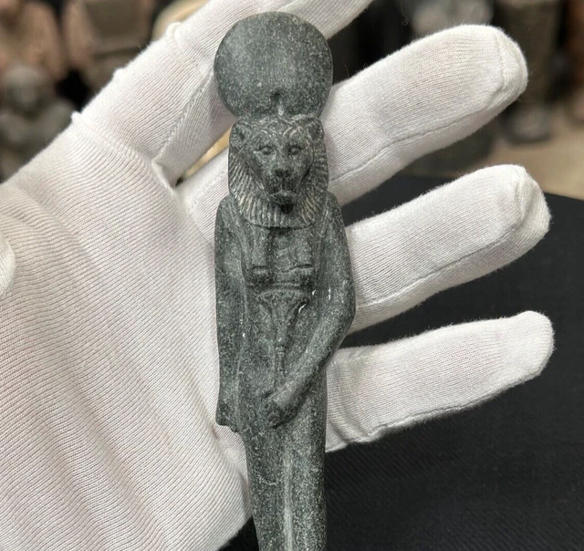 RARE ANCIENT EGYPTIAN Antiques Sekhmet Statue Goddess Of Power ...