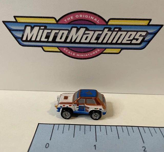 MICRO MACHINES RENAULT 5 Turbo Baja Race Car 17 Sun Color Changer 1986