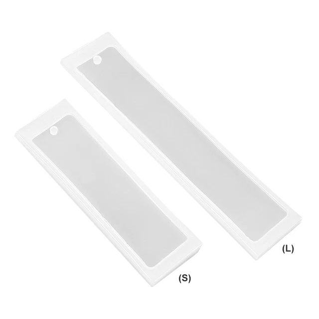 Rectangle Silicone Molds Bookmark Jewelry Keychain Molds Pendant DIY Making Mold 2