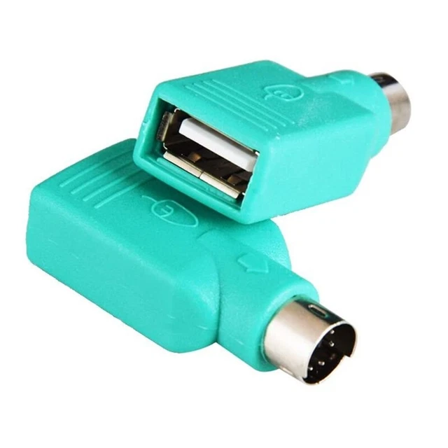 USB Male to for PS/2 Female Adapter Converter Usb Connector for PC Laptop