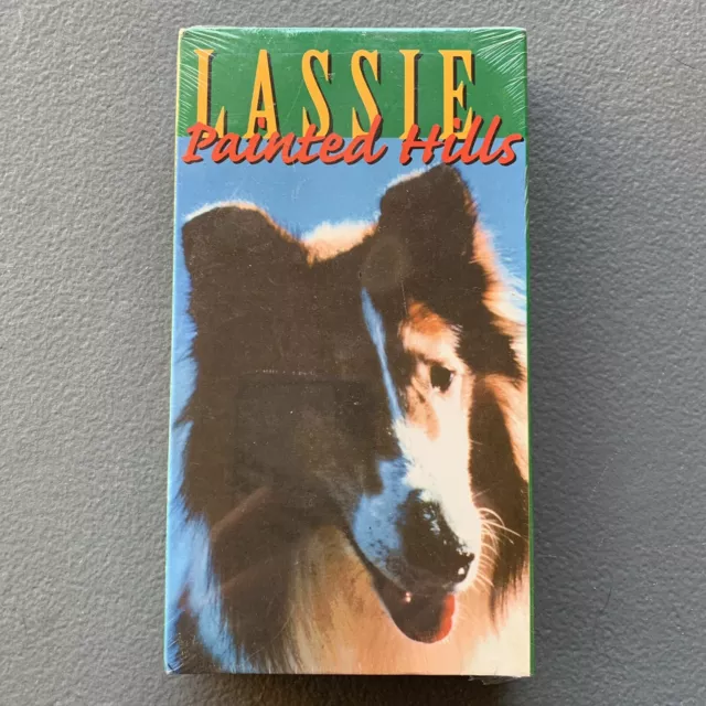 Lassie The Painted Hills vhs 1999 New and Sealed Classic Dog movie deadly plan