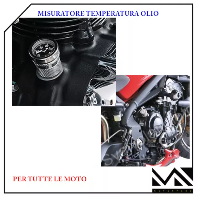 Misuratore Temperatura Oil 10035383 Sostituisce Tappo Olio Yamaha  Yzf-R6 2006 2