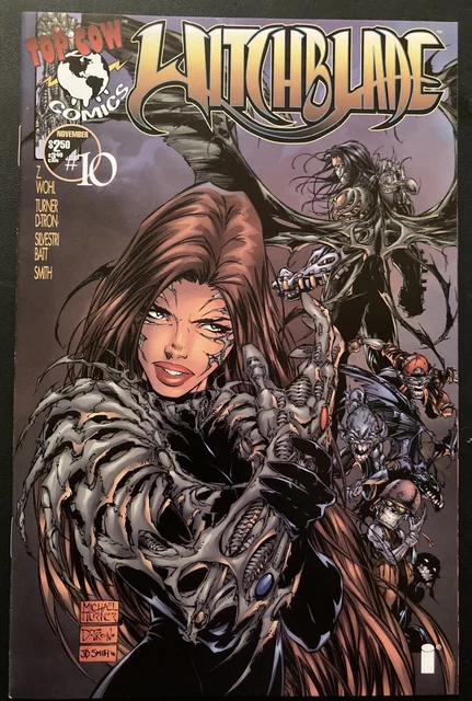 Witchblade #10 NM 1st Appearance Darkness Michael Turner 1996 Top Cow Image