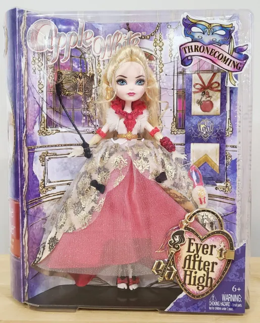 Ever After High THRONECOMING Apple White Doll 2013 NEW IN BOX