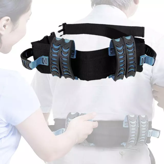 Nursing Safety Transfer Gait Belt Quick Release Buckle 27” to 55” for 2