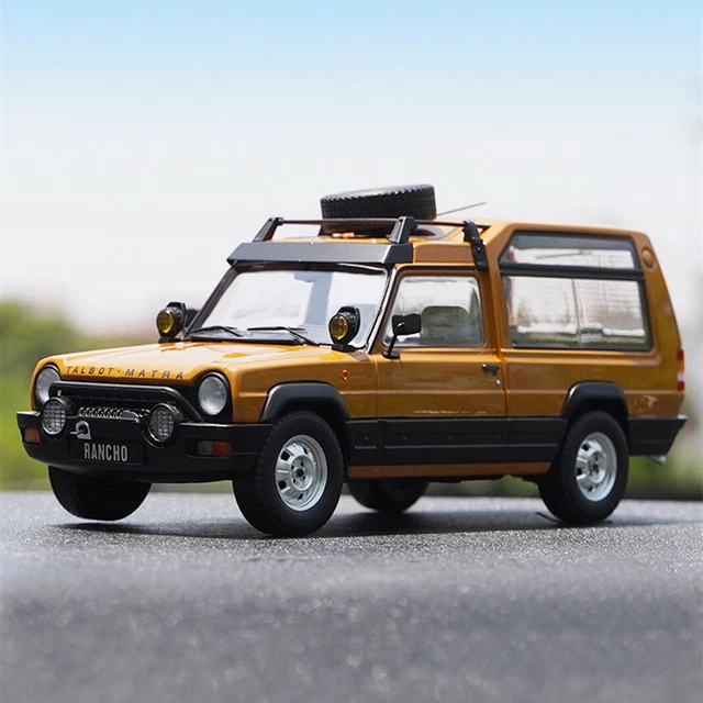 1/18 KK-SCALE TALBOT Matra Rancho X Yellow Diecast Car Model Doors ...