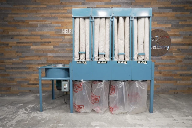 Pyradia Belfab NBM-OP 15 HP 5,000 CFM Dust Collector