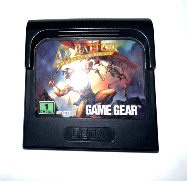 Jeu SEGA Game Gear - Ax Battler: A Legend Of Golden Axe - Neuf Sous Blister 1991