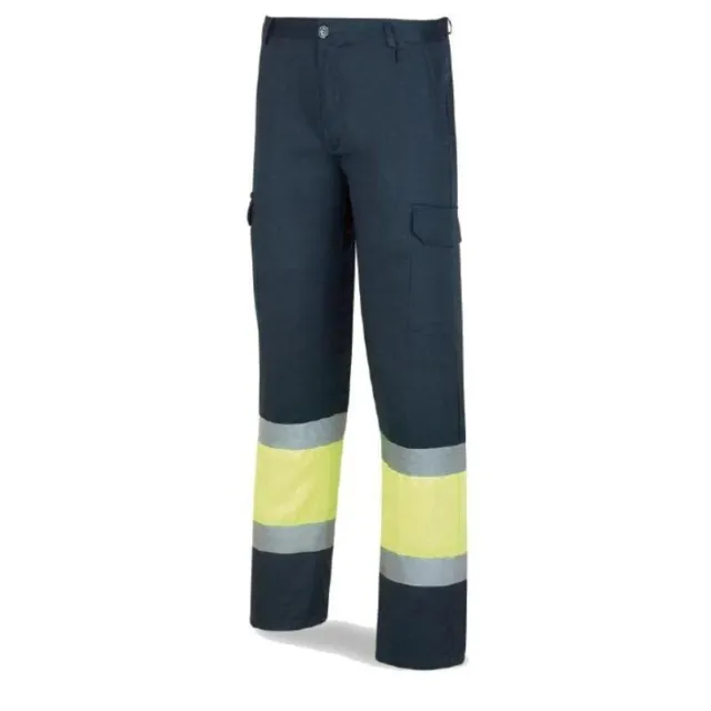 Safety Trousers 388Pfxyfa Yellow Navy Blue High Visibility (Size: 4 Clothing NEW