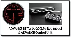 Defi Advance Bf 60Mm Turbo Boost Gauge & Controller Set (Red)