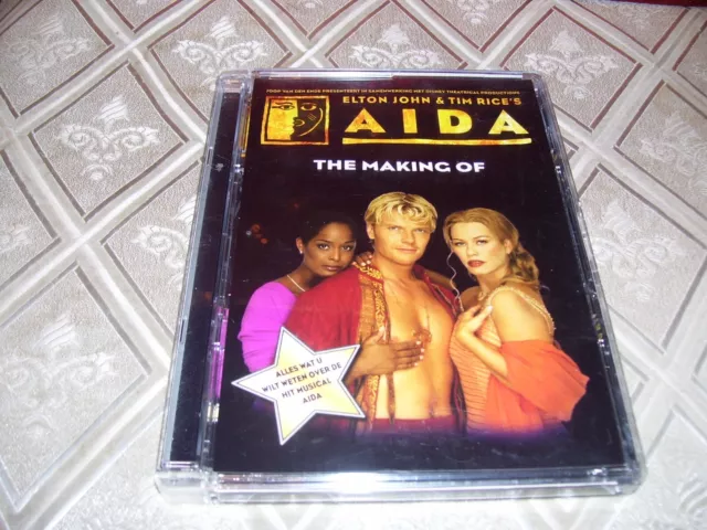 Aida ( Elthon John & Tim Rice ) - The Making of Dutch Edition Holland * DVD 2002