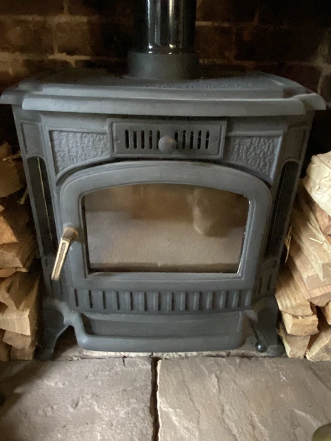 LOG BURNER STOVE Evergreen Multifuel Used EUR 227,35 - PicClick FR