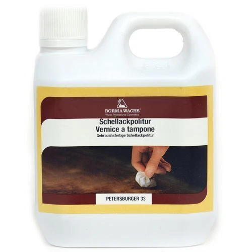 Barniz para muebles PROFESIONAL San Petersburgo sin cera BORMA barniz para muebles 1 L