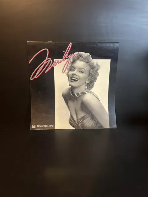 NEW Vintage Marilyn Monroe 1990 Calendar Sealed