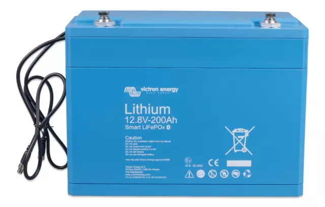 Victron Energy Lithium Batterie LiFePO4 Batterie 12,8V/200Ah Smart Bms