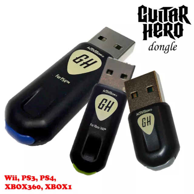 MICROPHONE ROCKBAND GUITAR hero USB Wii/Xbox 360/One/PS2/3/4/PC ...