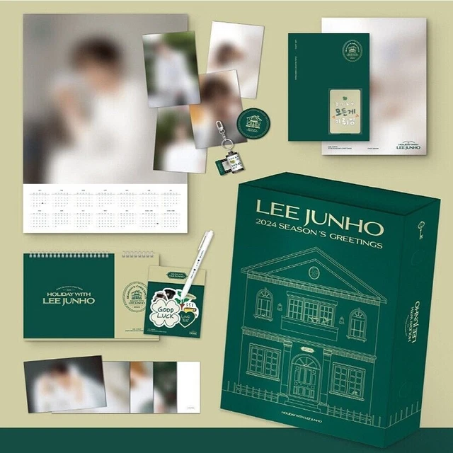 LEE JUNHO 2024 SEASON'S GREETINGS/Calendar+Diary+Book+Card+Photo+Poster