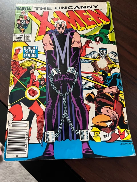 The Uncanny X-Men #200 MAGNETO Claremont & Romita Jr. VF Marvel Comics 1985