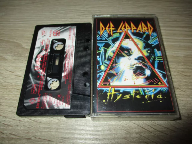 Def Leppard Hysteria Tape Musikkassette MC