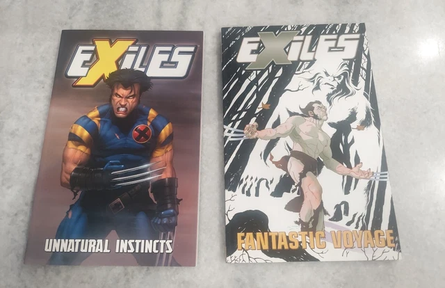 Marvel Comics Graphic Novel Exiles Vol. 5 - 6 Unnatural Instincts  TRADE PB